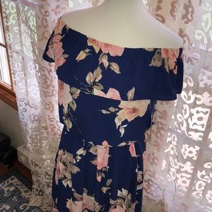 Off the shoulder maxi